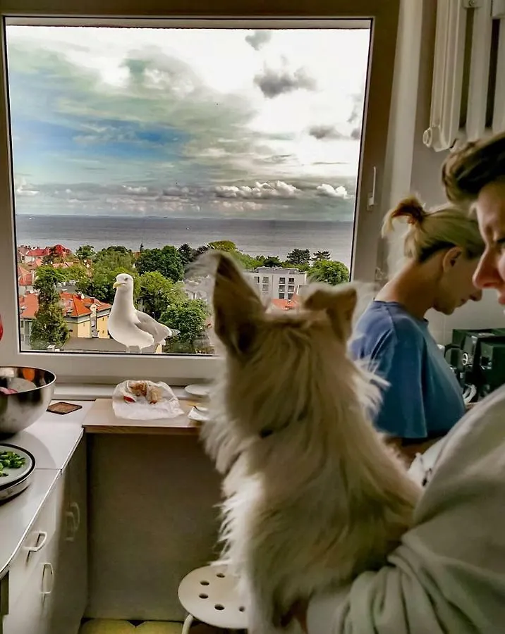 Pokoje Przy Plazy Z Widokiem Na Morze Sopot Homestay